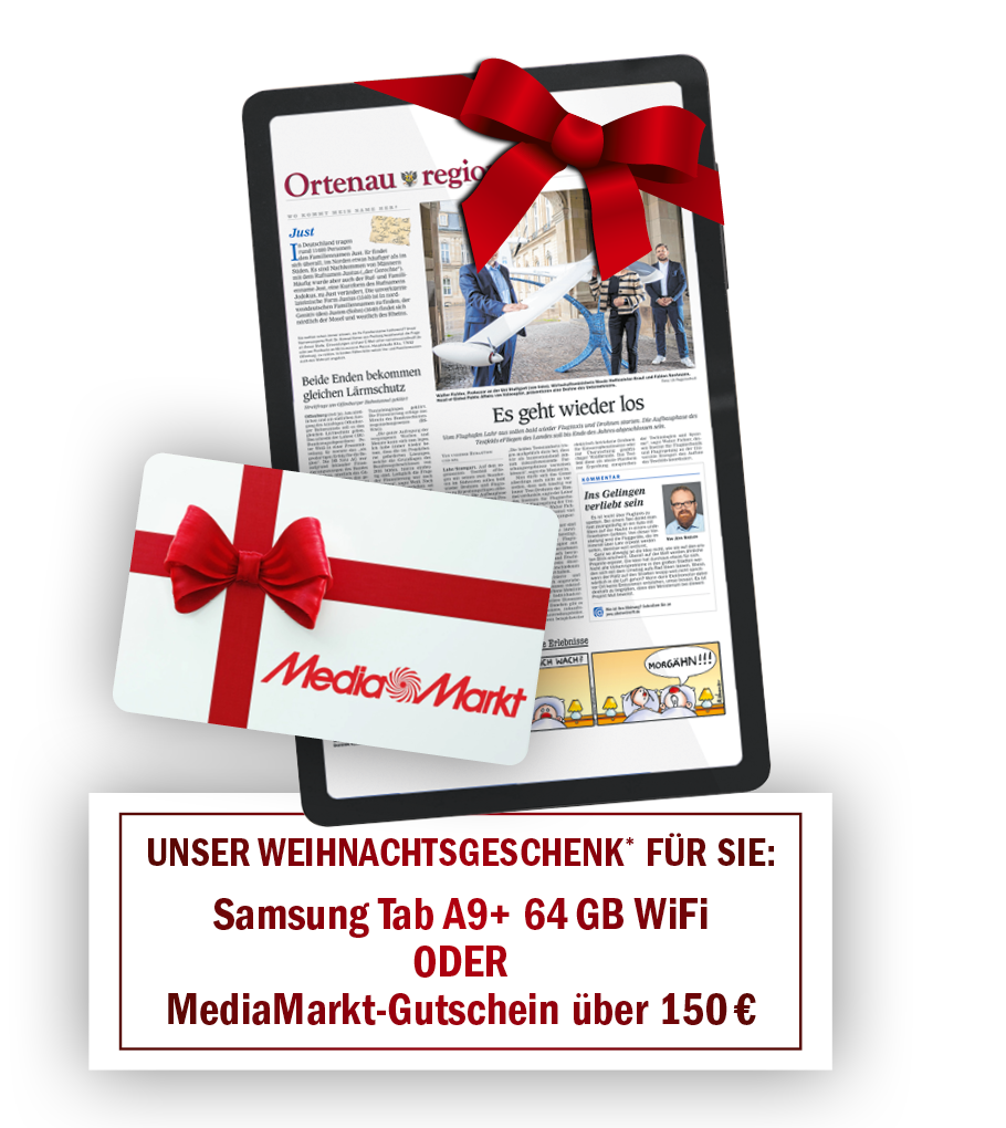 Tablet und MediaMarktGutschein als Weihnachtsgeschenk*